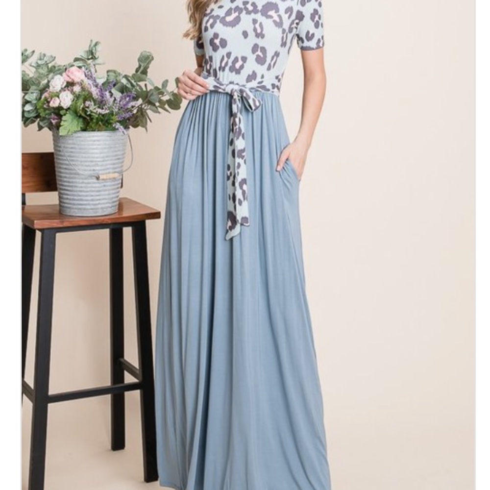 Leopard Maxi dress